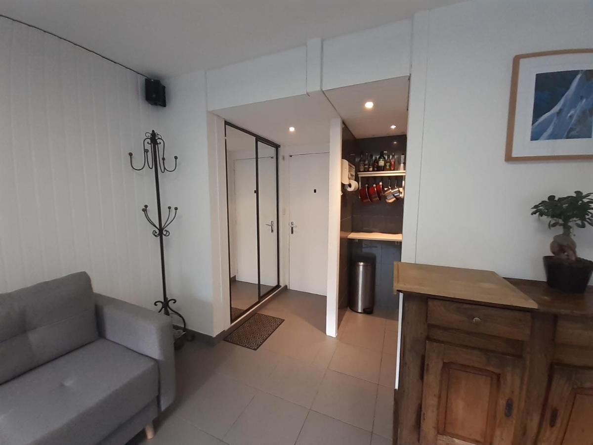 studio quartier calme centre ville vue mont Blanc Chamonix Esterno foto