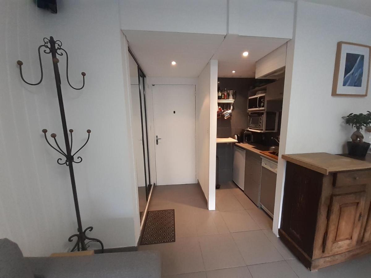 studio quartier calme centre ville vue mont Blanc Chamonix Esterno foto